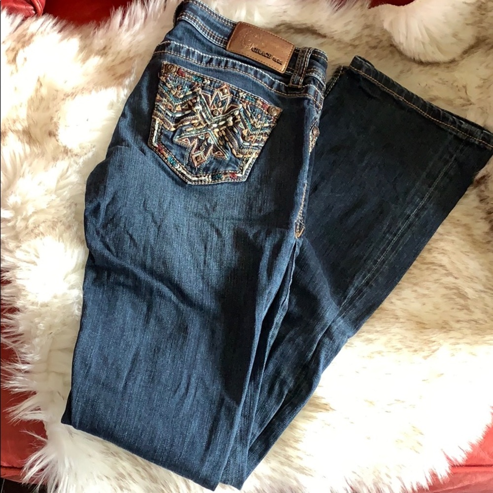Grace In LA Designed Boot Cut, Super Cute, Cowgirl
